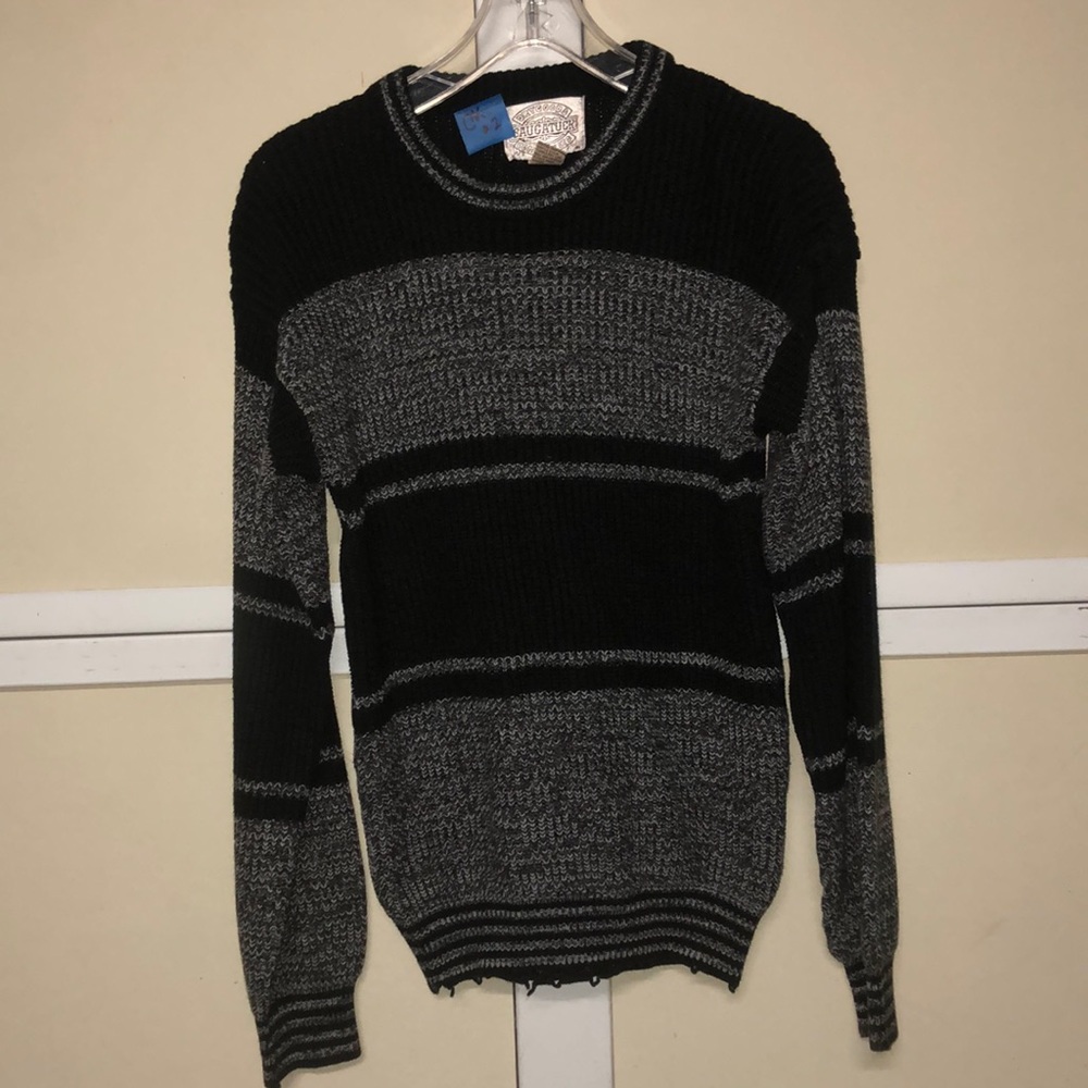 #1600 Ck2 Drygoods Saugatuck & Co Sweater striped Med